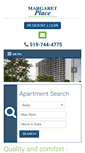 Mobile Screenshot of margaretplace.ca